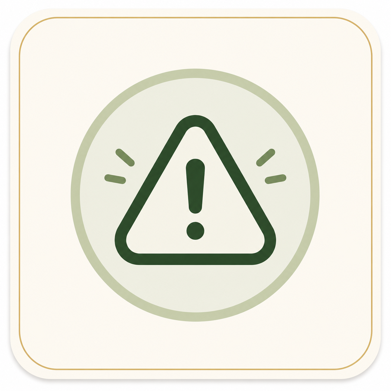 Enzyme system warning